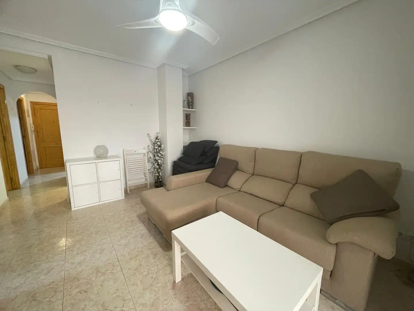 Sala de estar de Apartamento en venta en Las Viñas