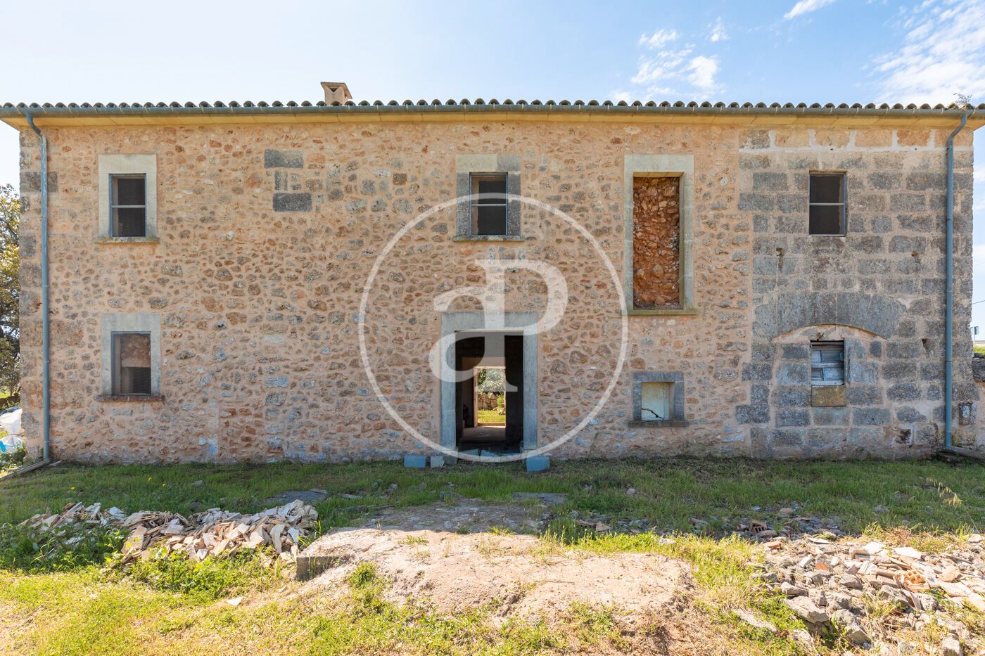 Exterior view of House or chalet for sale in Algaida  with Private garden