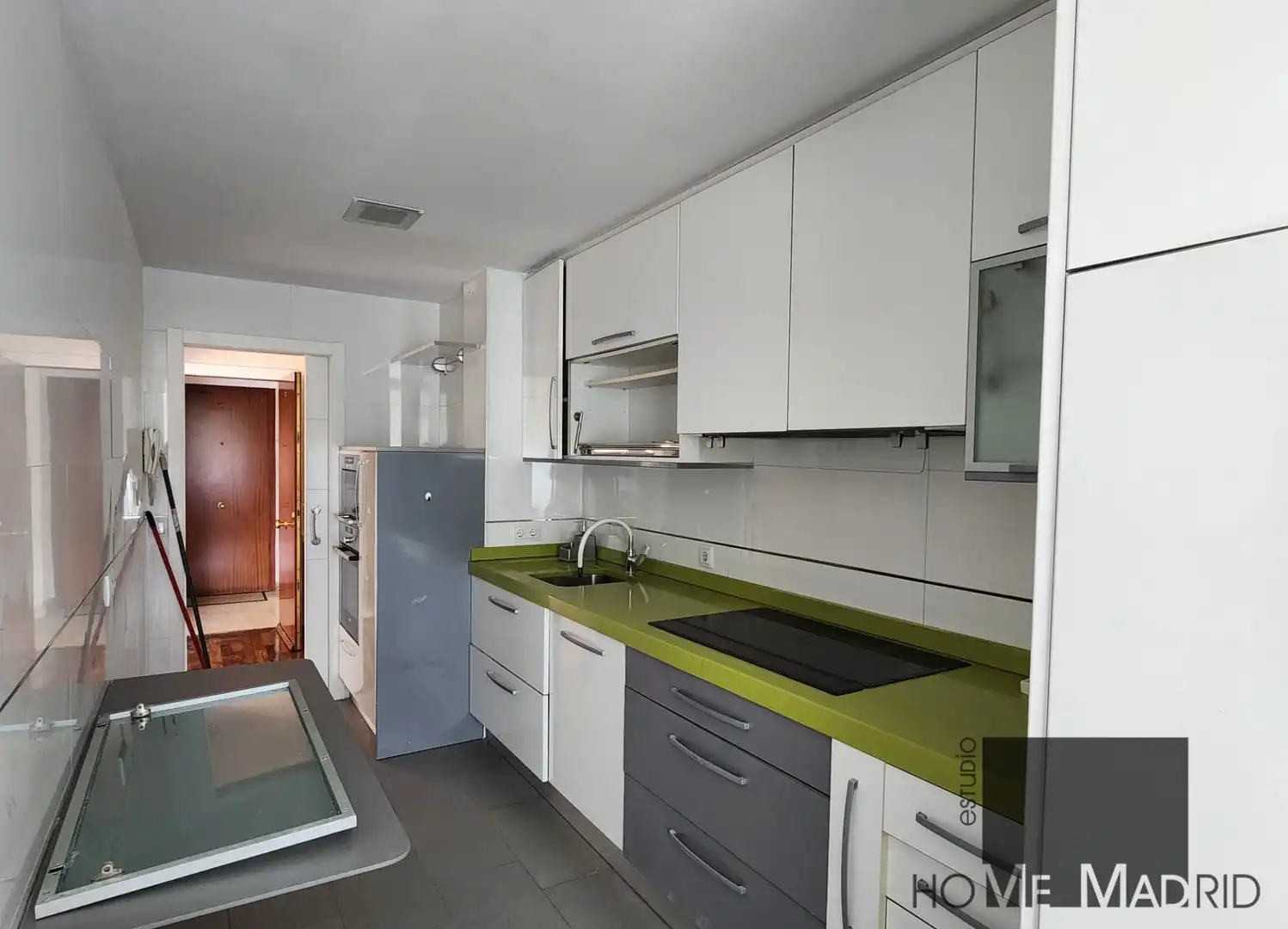 Cocina de Piso de alquiler en Madrid con Aire acondicionado, Calefacción y Parquet