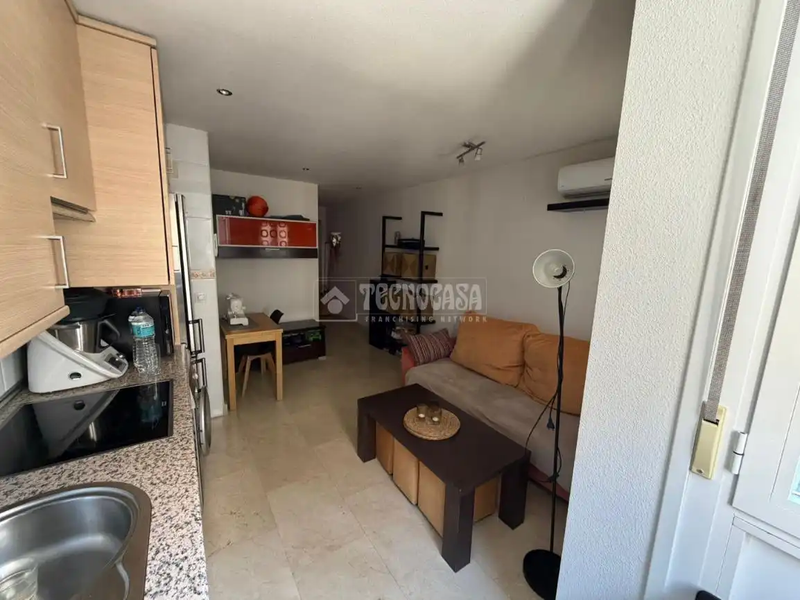 Sala de estar de Piso en venta en Getafe con Parquet