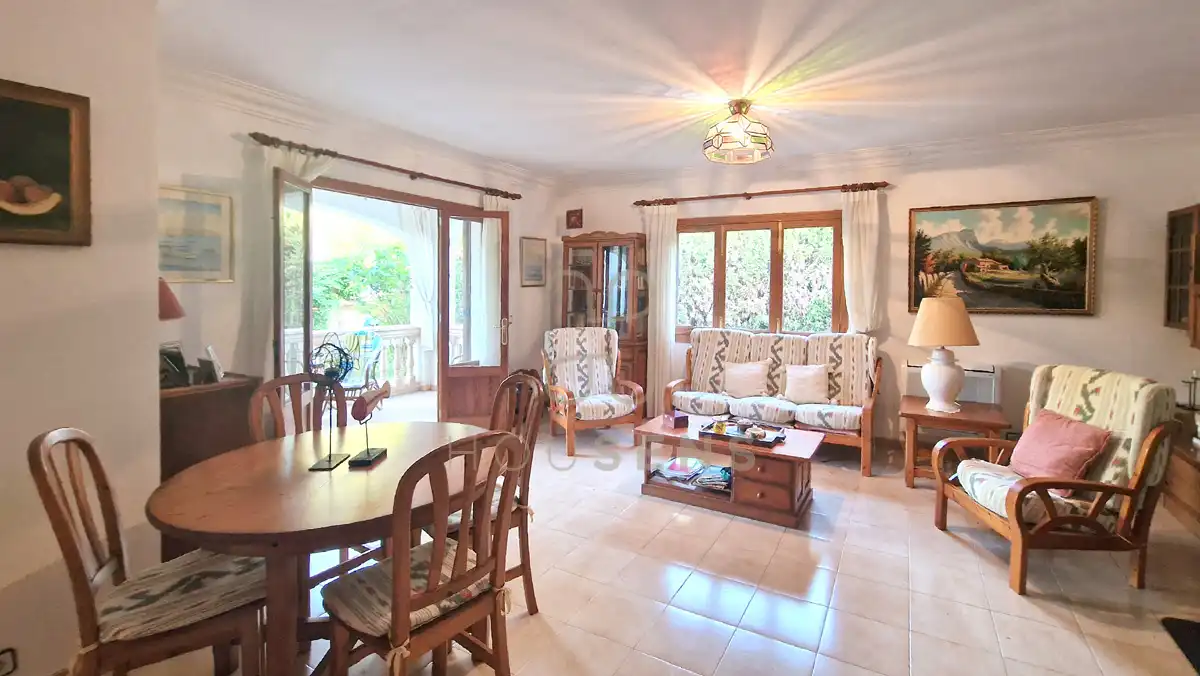 Sala de estar de Casa o chalet en venta en Alcúdia con Jardín privado, Terraza y Trastero