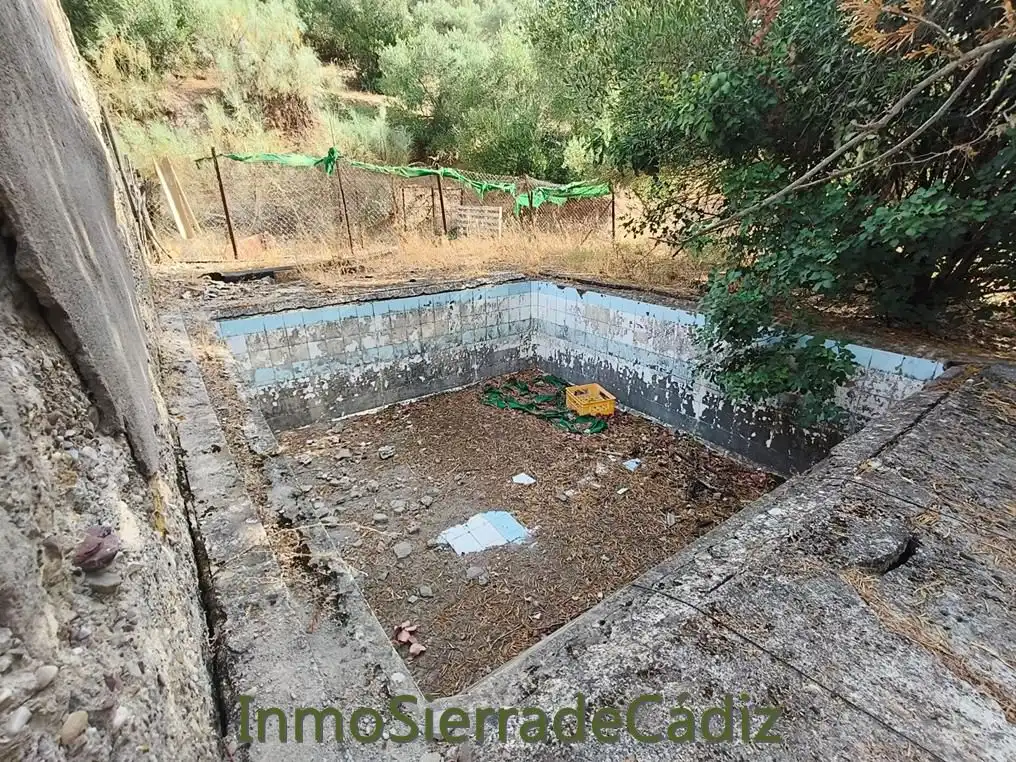 Piscina de Finca rústica en venda en Algodonales
