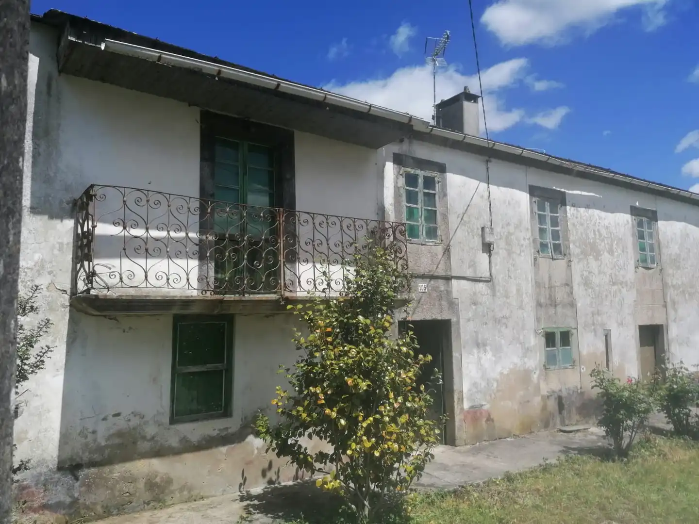 Vista exterior de Finca rústica en venta en Vilalba con Jardín privado y Amueblado