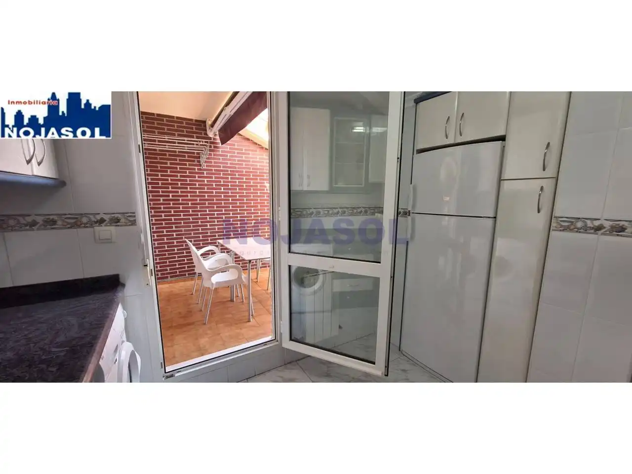 Terraza de Apartamento de alquiler en Noja con Calefacción, Terraza y Amueblado