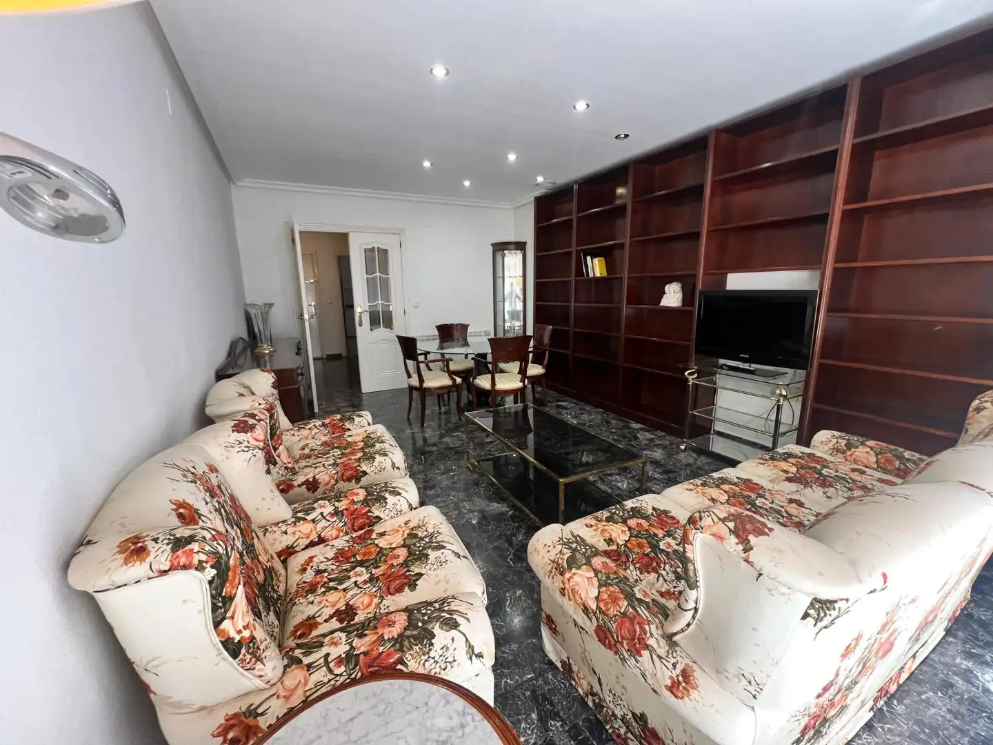 Sala de estar de Piso de alquiler en Elche / Elx con Aire acondicionado y Amueblado