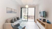 Living room of Flat for sale in  Barcelona Capital  with Air Conditioner, Heating and Terrace