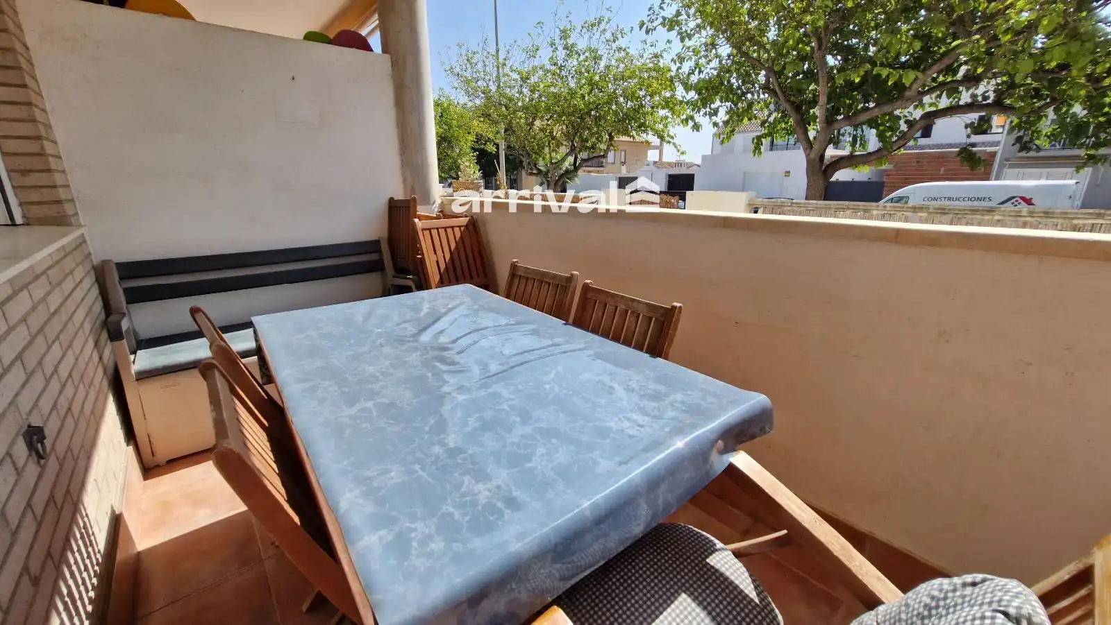 Terrace of Flat for rent in Puçol  with Terrace, Swimming Pool and Furnished