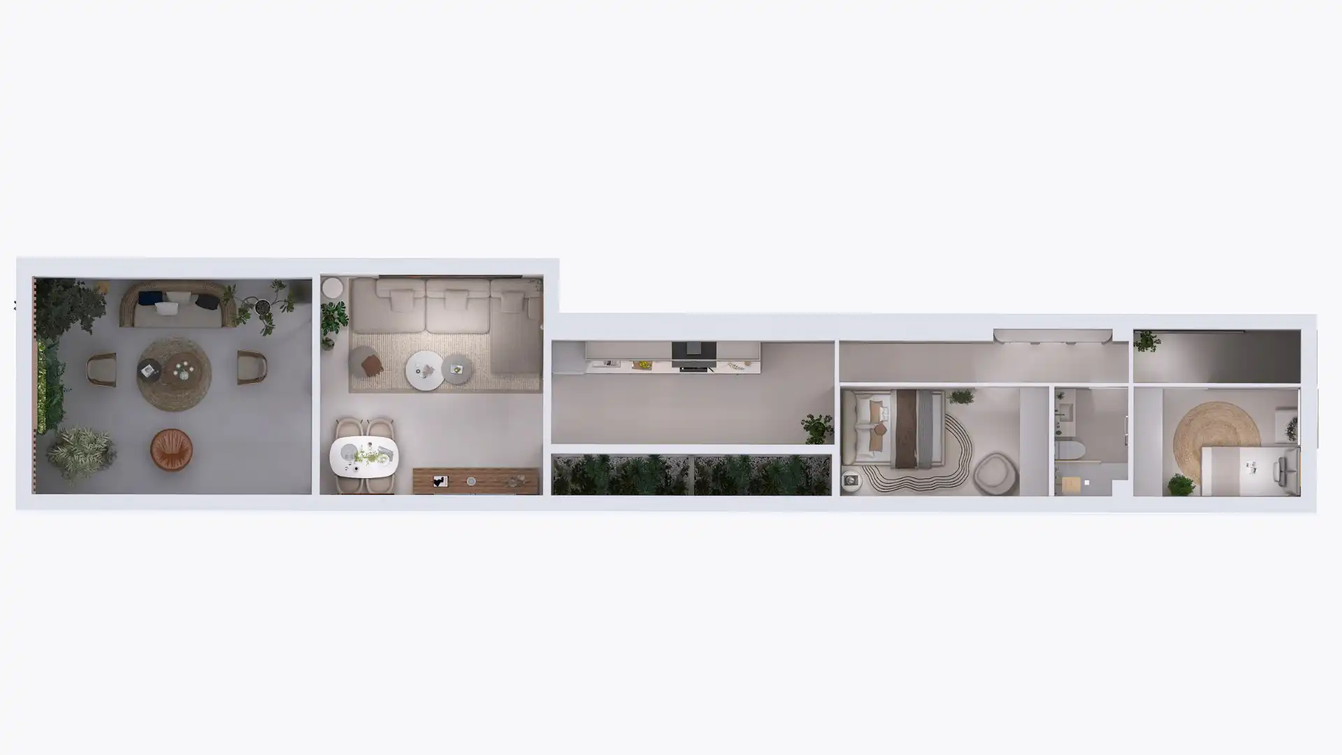 Bedroom of Flat for sale in Barcelona  with Private garden and Terrace