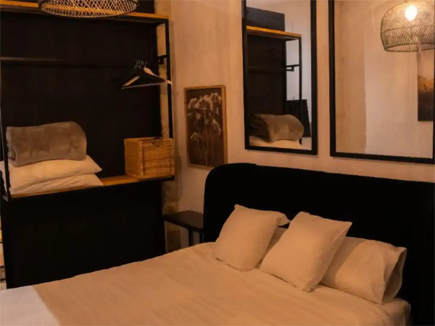 Schlafzimmer von Loft zur Miete in El Puerto de Santa María mit Klimaanlage