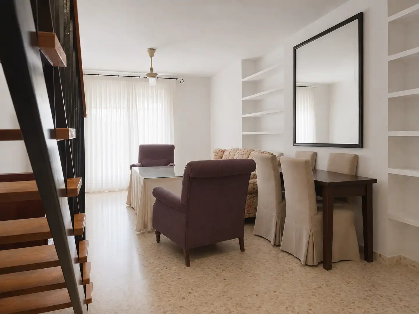 Sala de estar de Ático en venta en Jerez de la Frontera con Aire acondicionado, Calefacción y Terraza