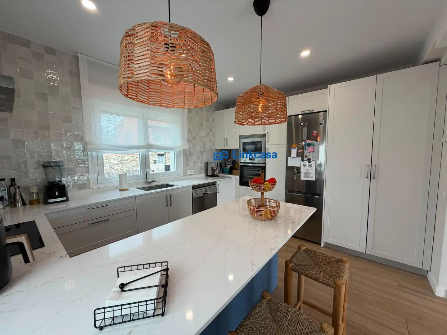Cocina de Casa o chalet en venta en Navas del Rey con Calefacción, Jardín privado y Terraza