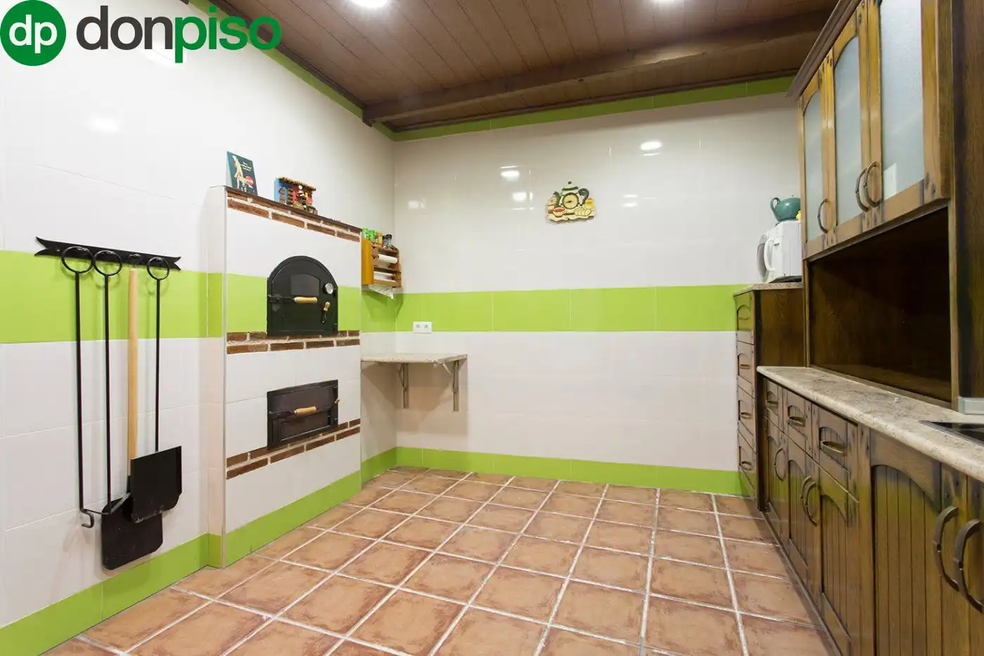 Cocina de Casa o chalet en venta en Alamedilla con Parquet y Terraza