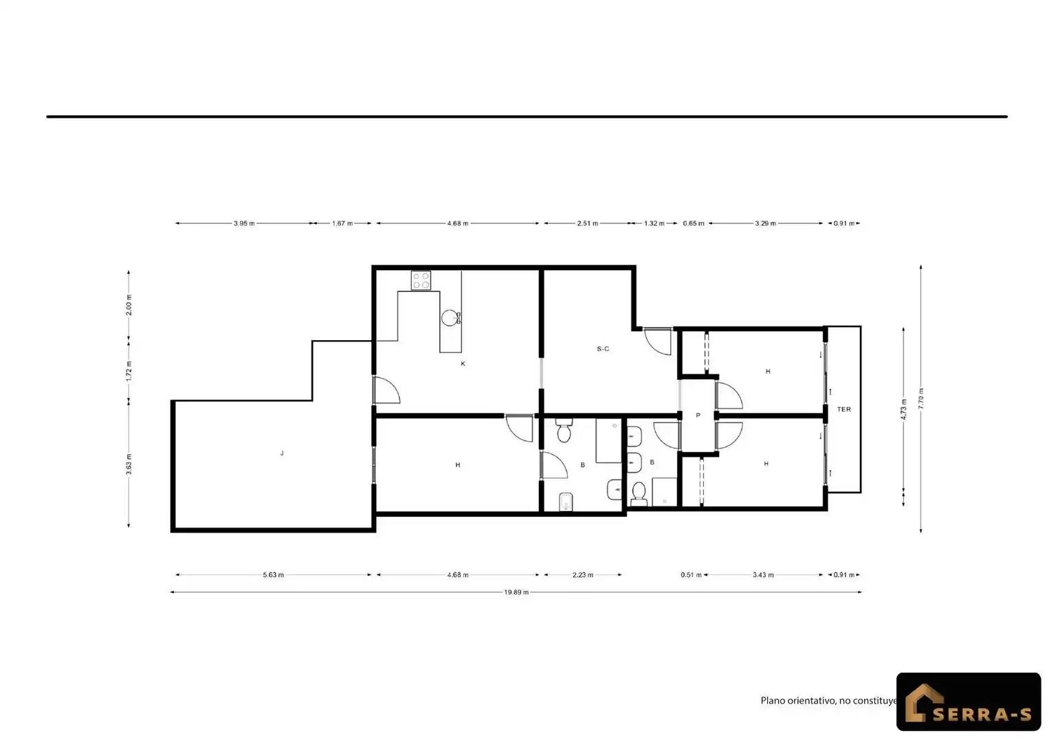 Piso en venta en MALGRAT, La Llàntia