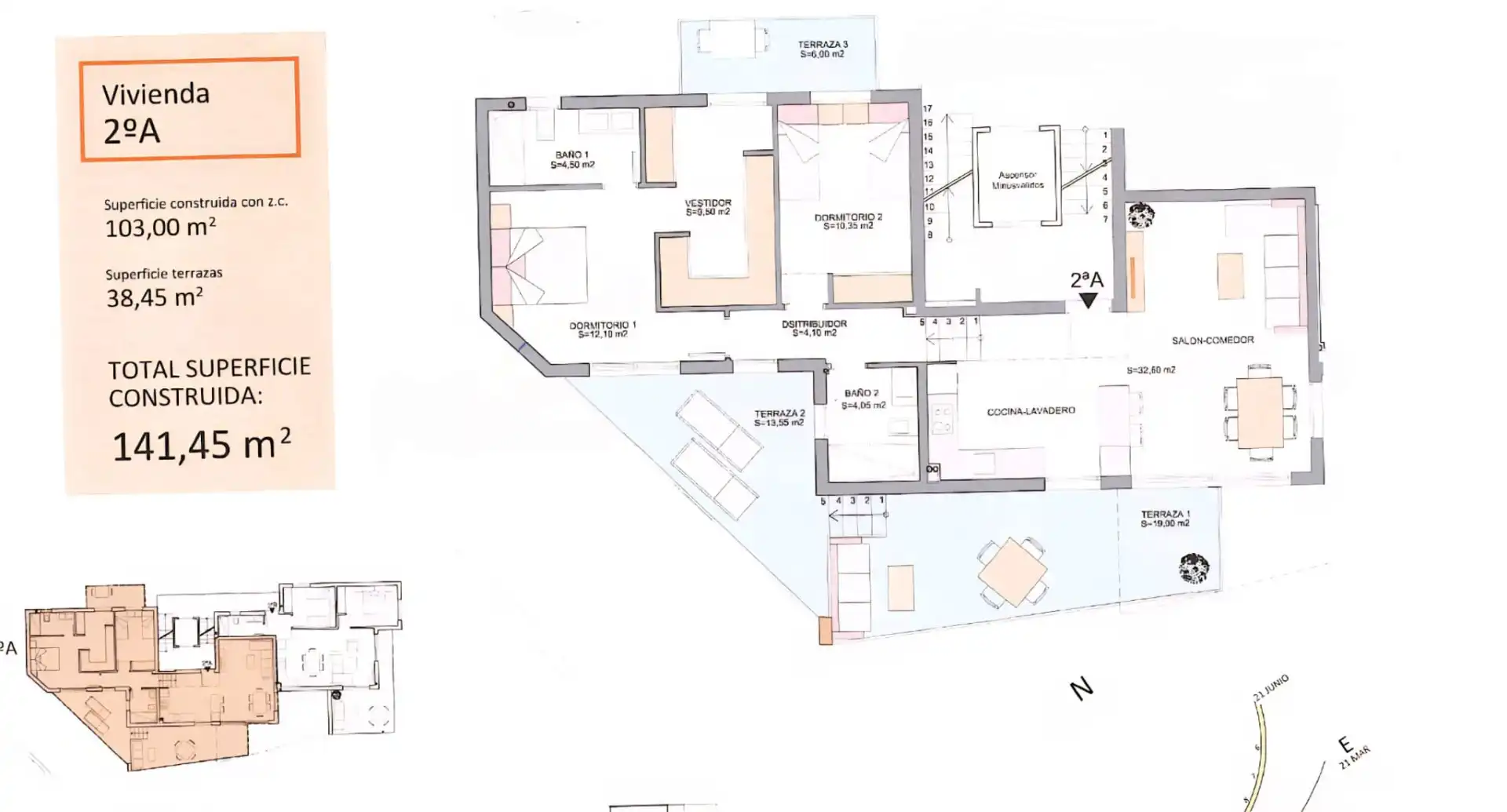 Apartament amb piscina en venda a CARMELO 2, imagen 44
