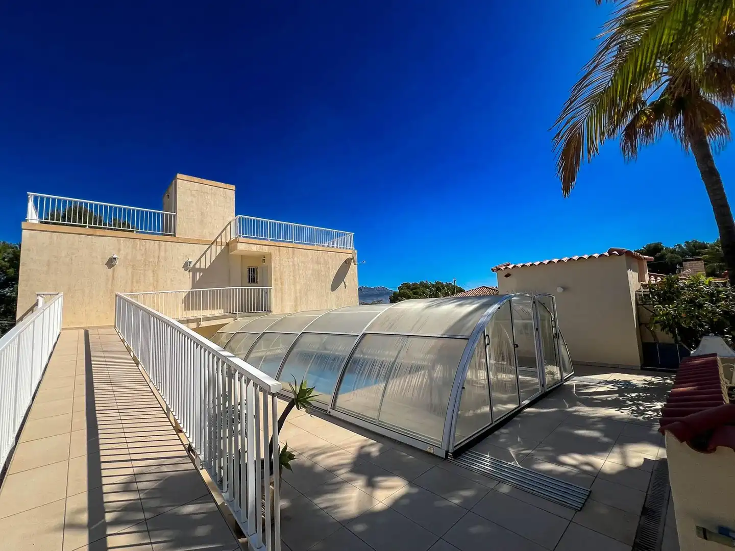 Terraza de Casa o chalet en venta en La Nucia con Aire acondicionado, Calefacción y Jardín privado