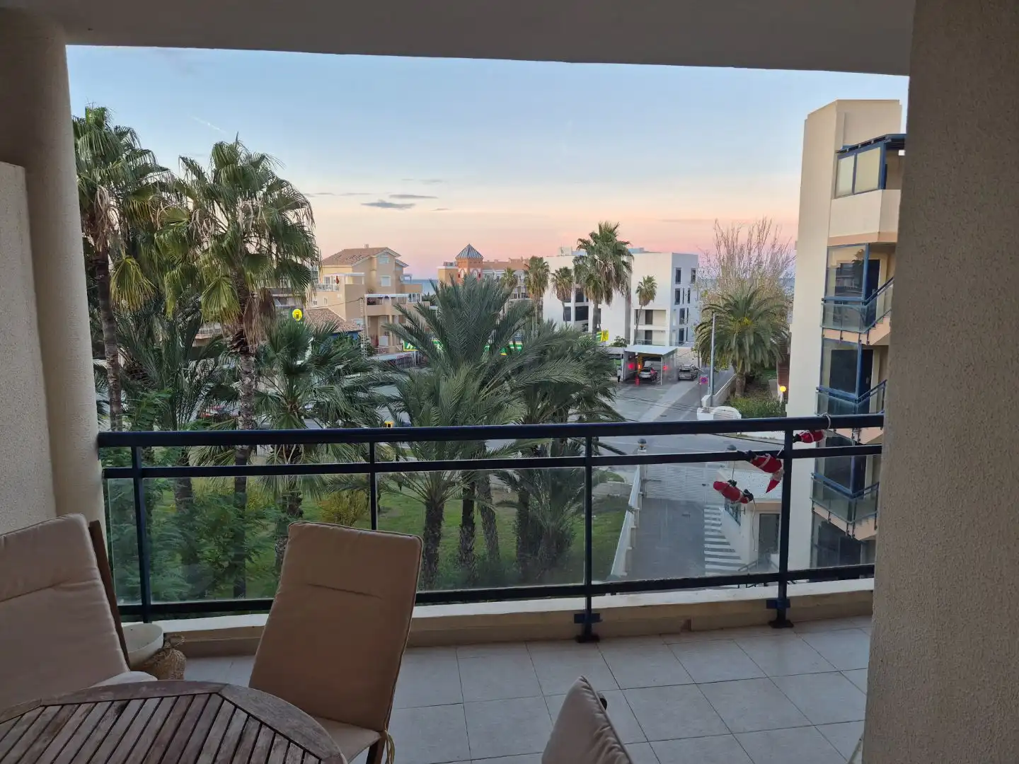Terrasse von Wohnung zur Miete in Dénia mit Klimaanlage, Heizung und Privatgarten