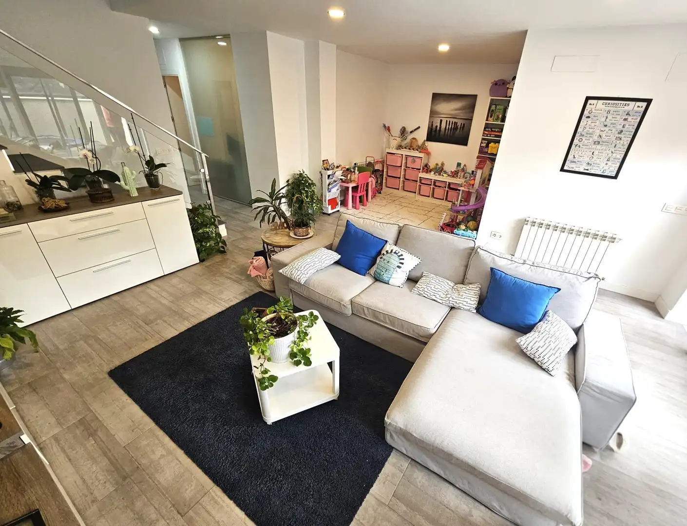 Living room of Detached homes for sale in Valdemoro  with Air Conditioner, Heating and Private garden
