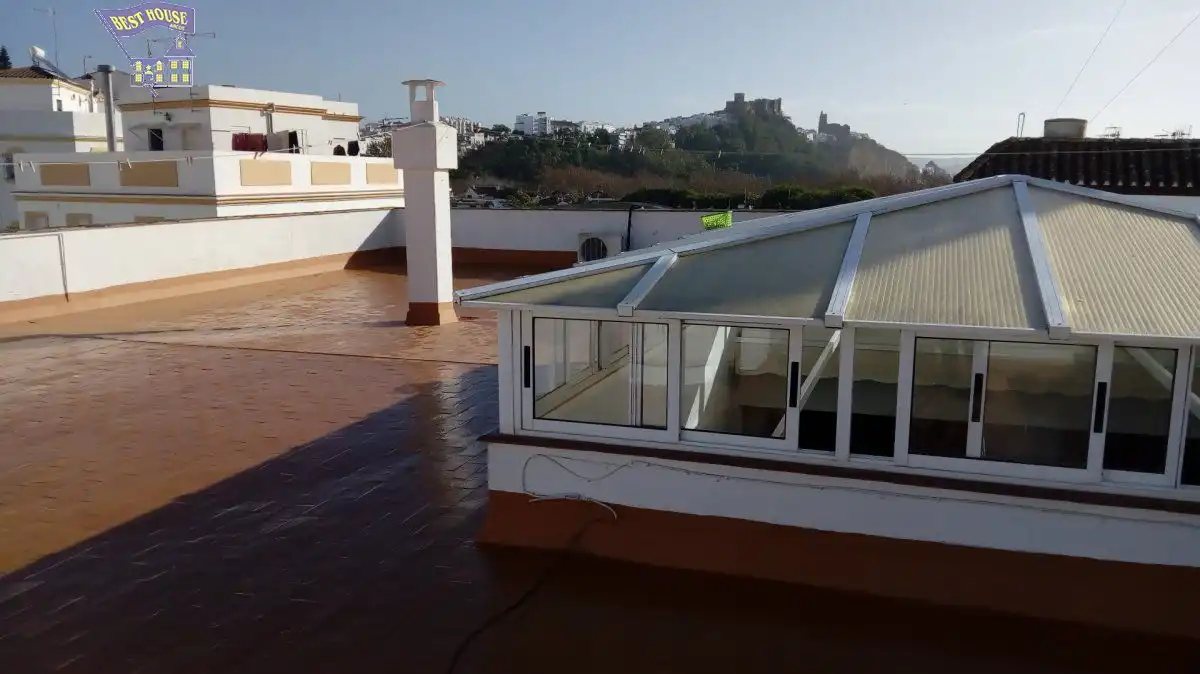 Terrassa de Casa o xalet en venda en Arcos de la Frontera amb Aire condicionat, Terrassa i Balcó