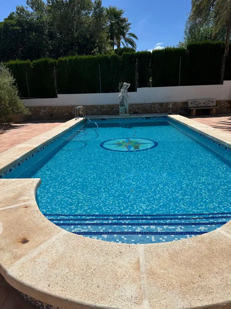 Piscina de Casa o chalet en venta en Mutxamel con Aire acondicionado, Calefacción y Jardín privado