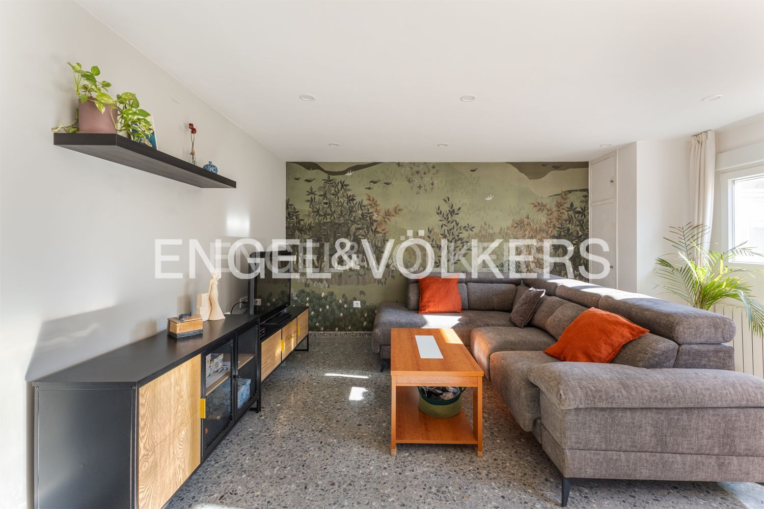 Living room of Flat for sale in  Valencia Capital  with Air Conditioner and Heating