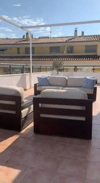 Terrassa de Àtic de lloguer en Moraira amb Terrassa, Moblat i Piscina comunitària