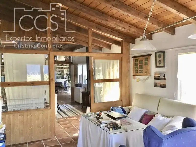 Sala de estar de Finca rústica en venta en Pilas con Aire acondicionado, Terraza y Trastero