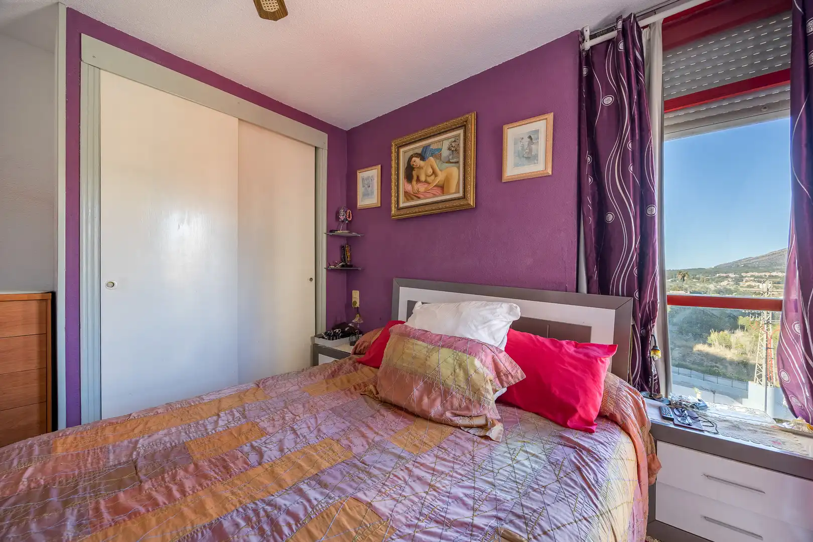 Bedroom of Apartments for sale in Benidorm  with Swimming Pool, Furnished and Community pool