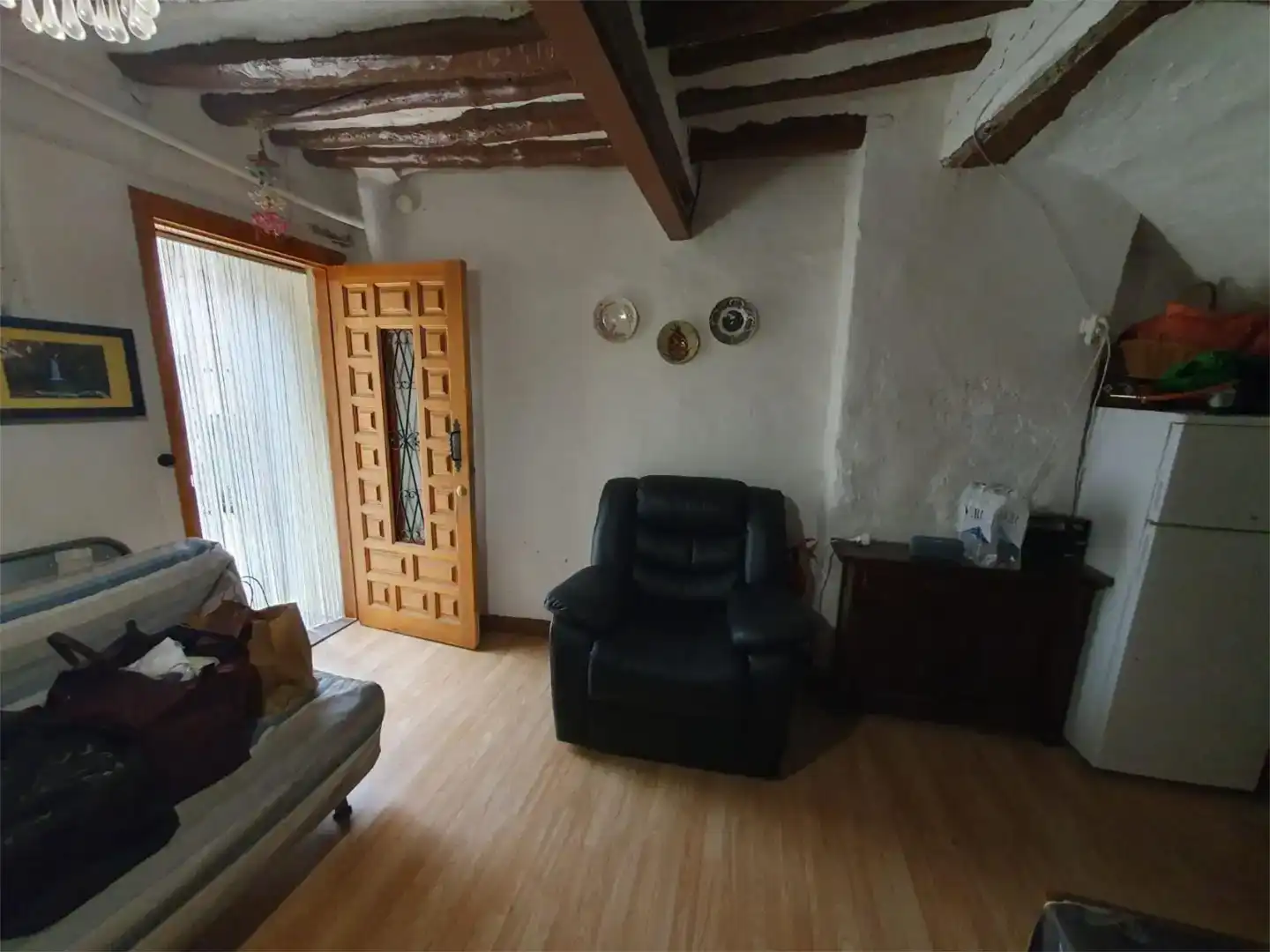 Wohnzimmer von Wohnung zur Miete in Benabarre mit Parkett, Möbliert und Balkon