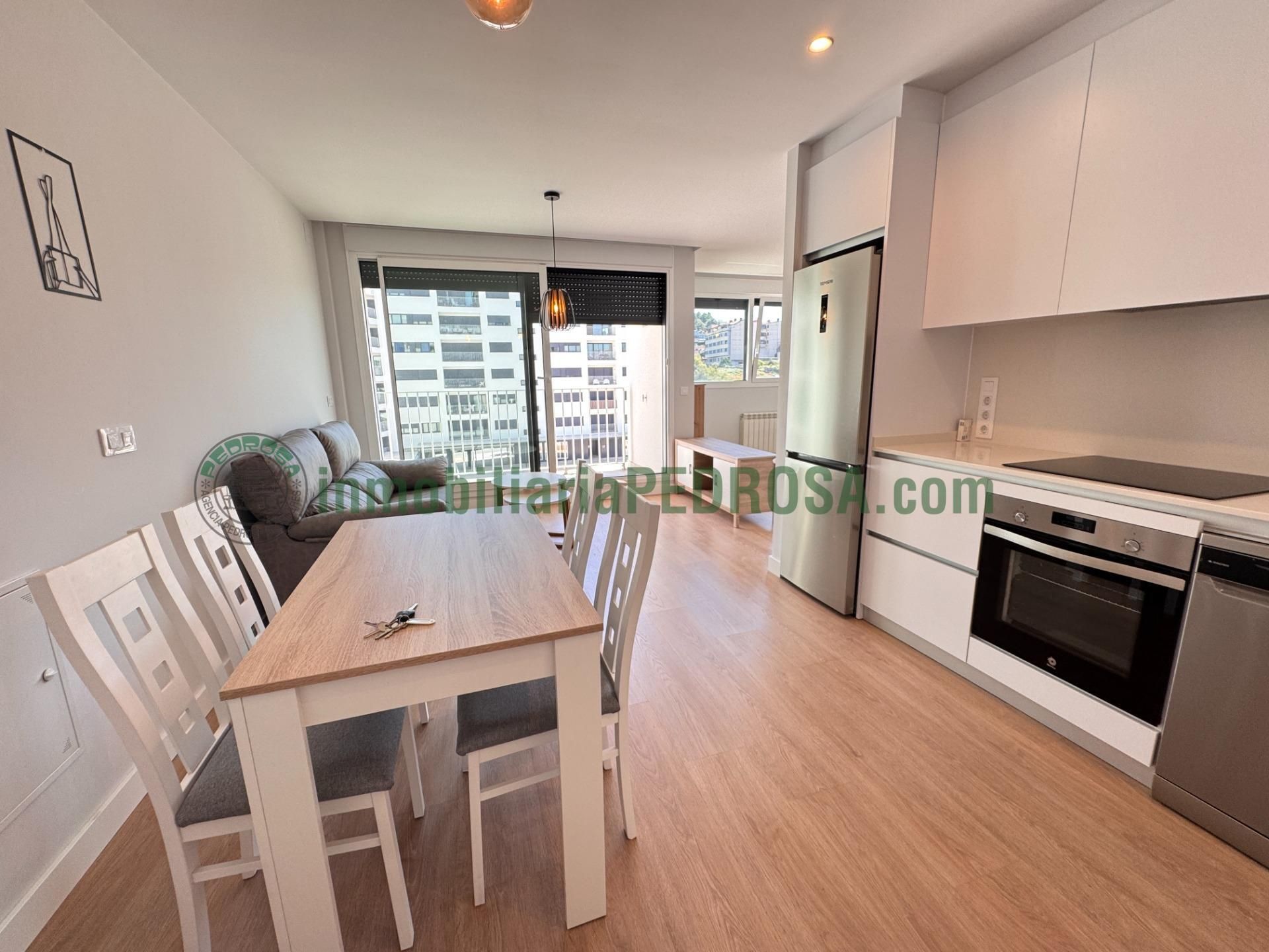Vista exterior de Loft de lloguer en Pontevedra Capital  amb Calefacció, Terrassa i Traster