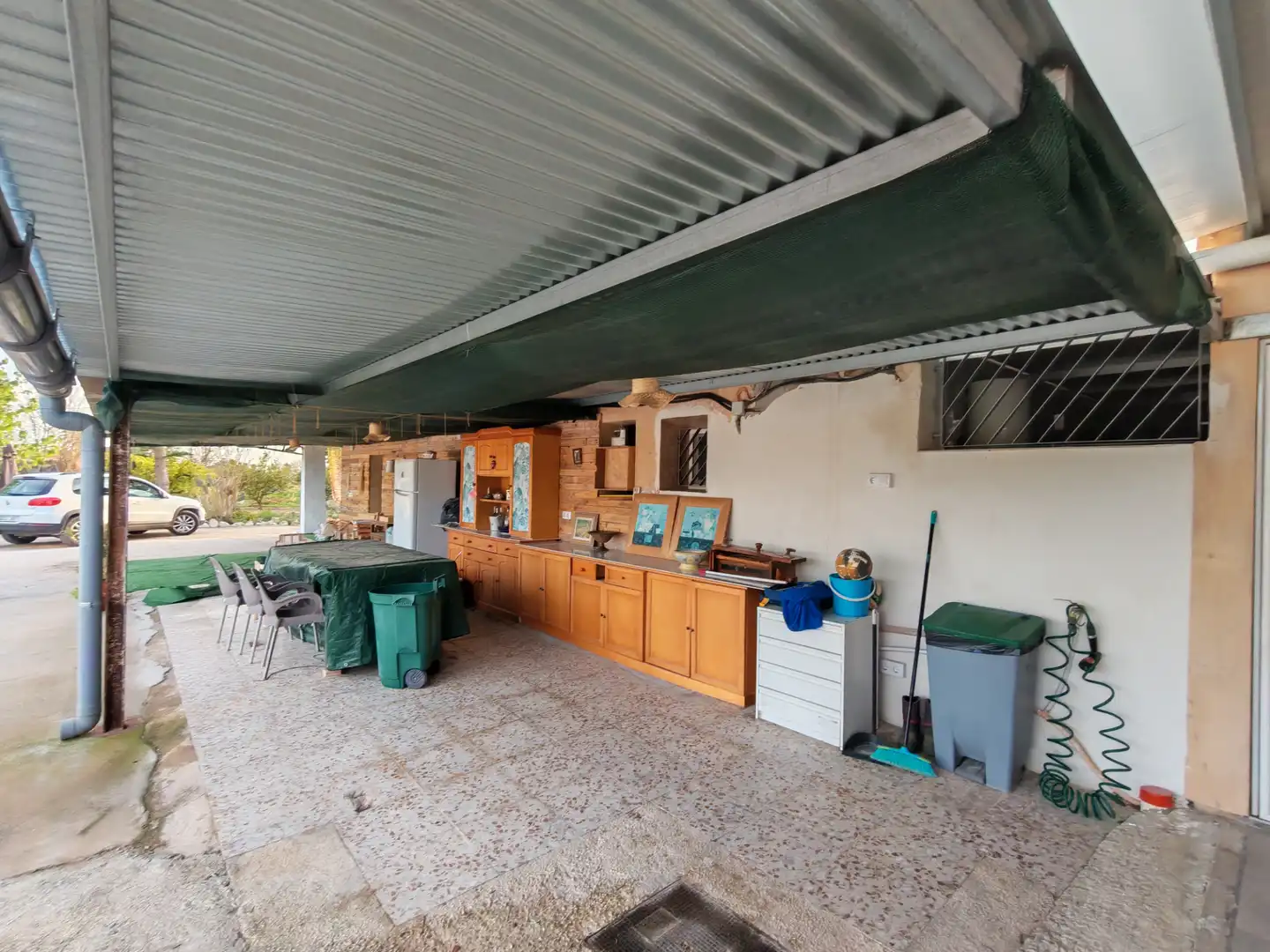 Terrasse von Einfamilien-Reihenhaus zum Verkauf in Elche / Elx mit Klimaanlage, Privatgarten und Terrasse
