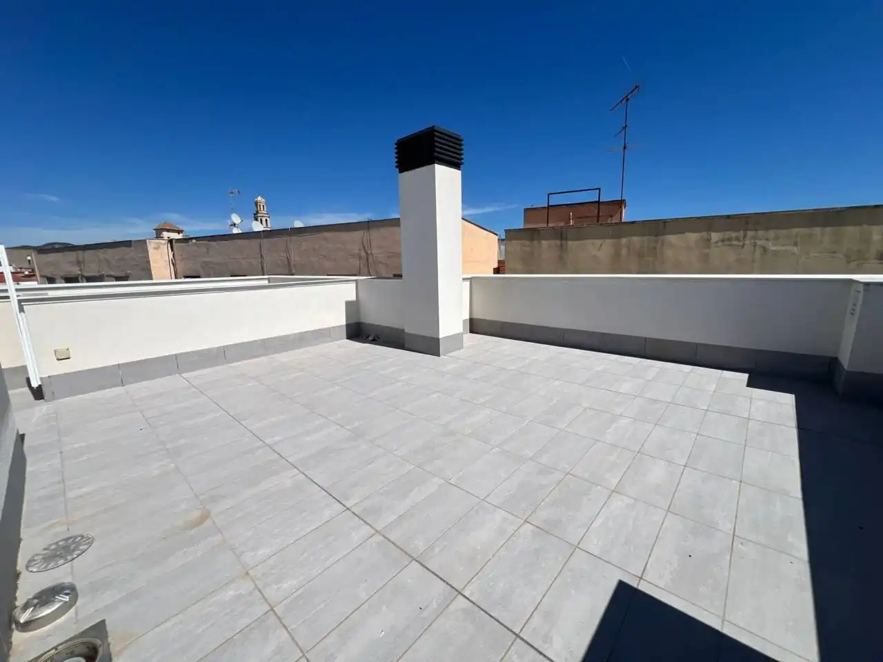 Terrace of Apartments for sale in Cubelles  with Air Conditioner, Heating and Parquet flooring