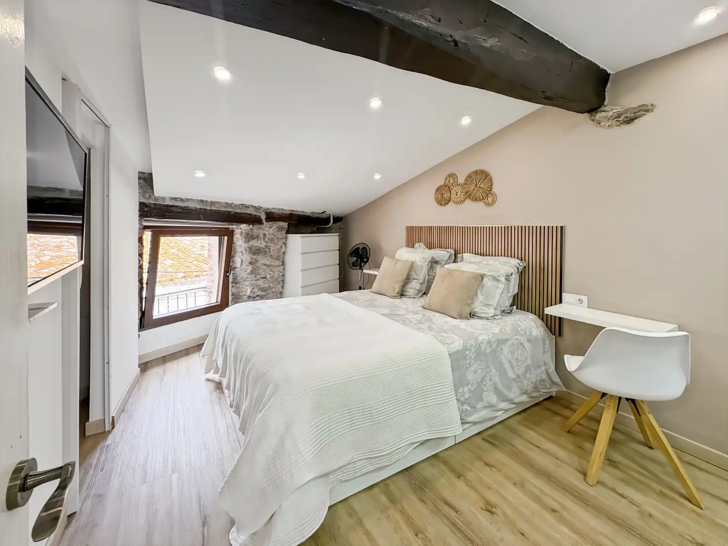 Bedroom of Detached homes for sale in Garriguella  with Air Conditioner, Heating and Terrace