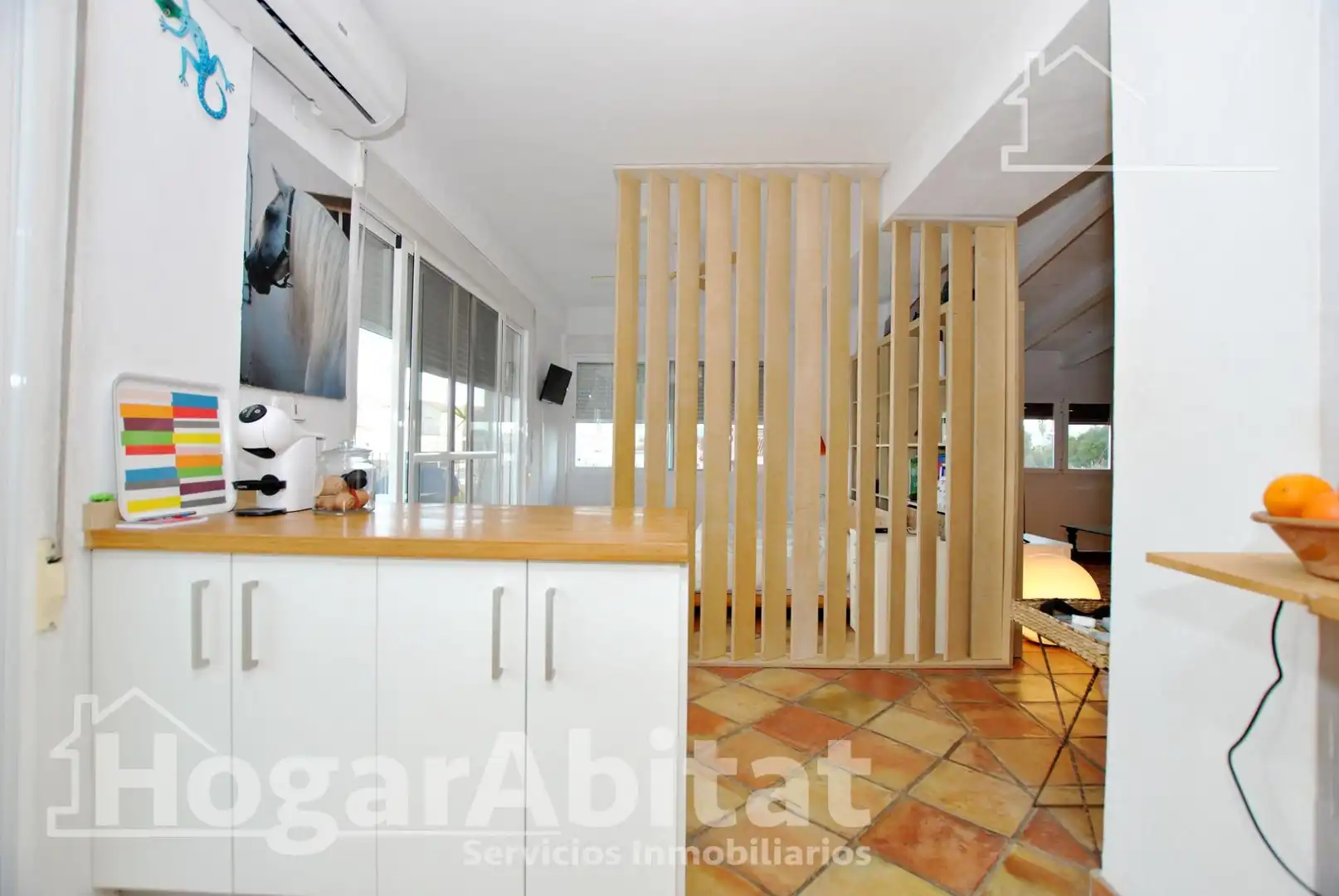 Cuina de Casa o xalet en venda en Oliva amb Aire condicionat, Jardí privat i Terrassa