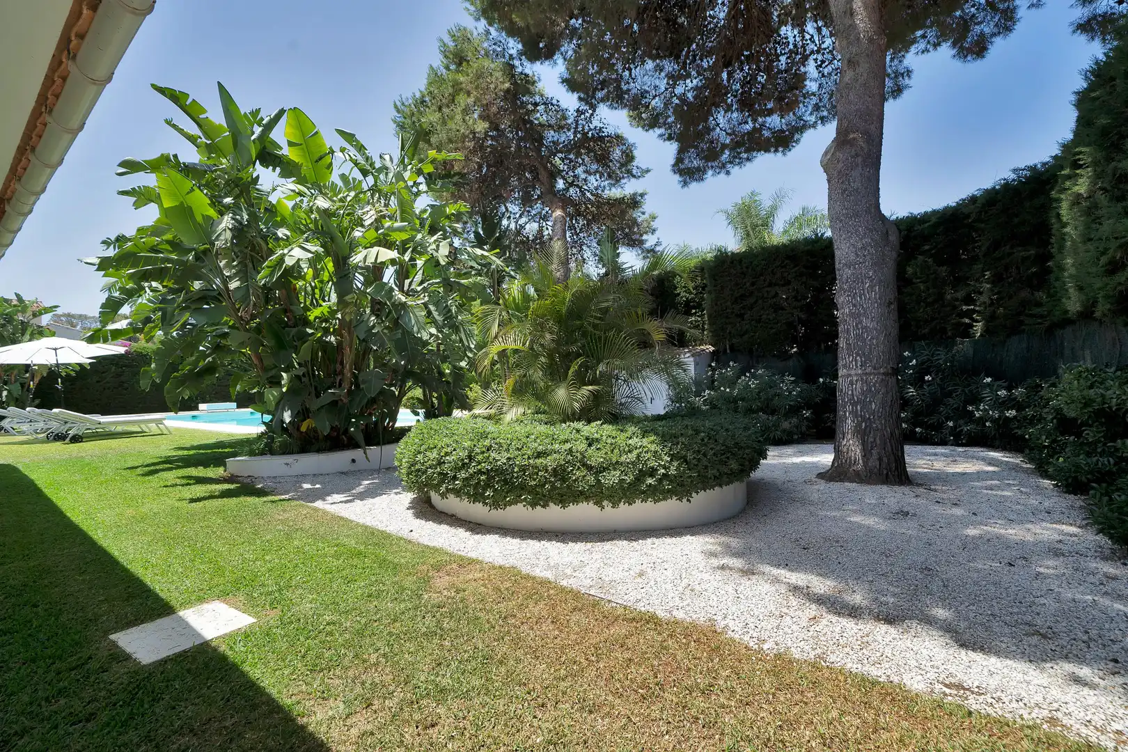 Garden of Houses for rent in Estepona  with Air Conditioner, Heating and Private garden