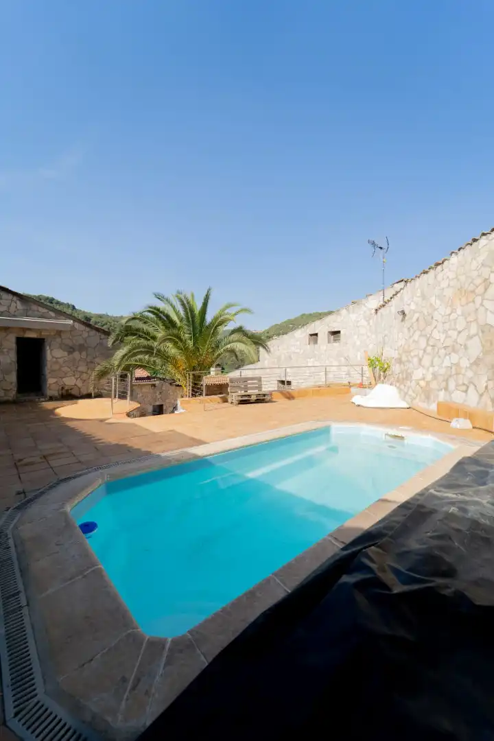 Piscina de Casa o chalet en venta en Jorba con Jardín privado, Terraza y Piscina