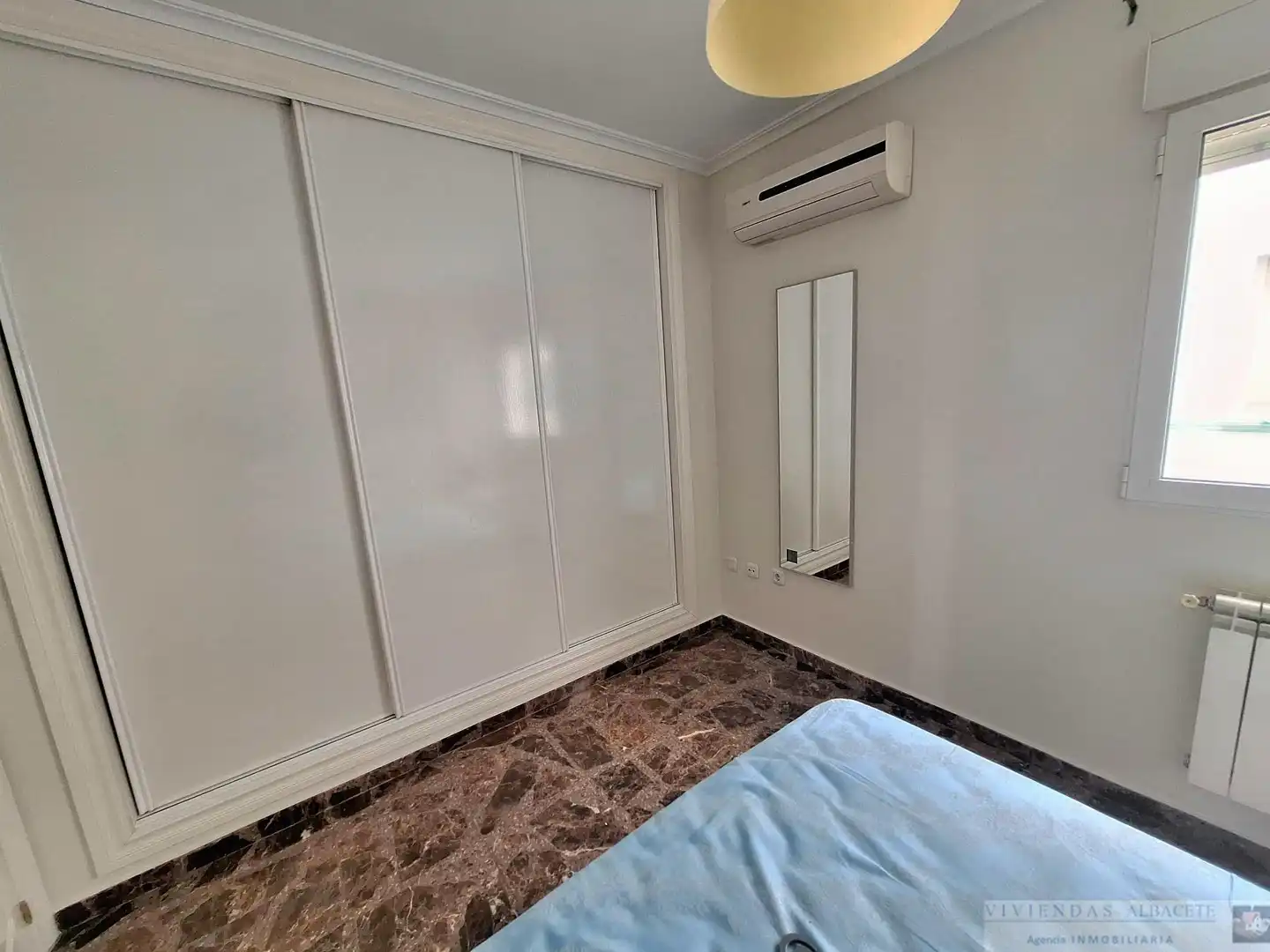 Bedroom of Flat for sale in Albacete  with Air Conditioner, Heating and Furnished