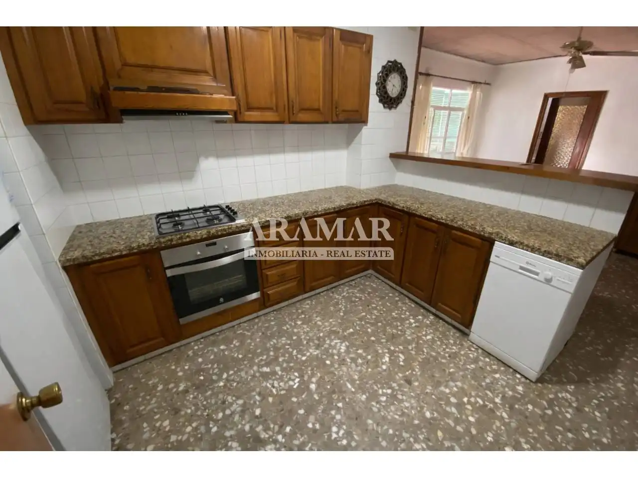 Cocina de Casa o chalet en venta en Pego con Jardín privado, Terraza y Amueblado