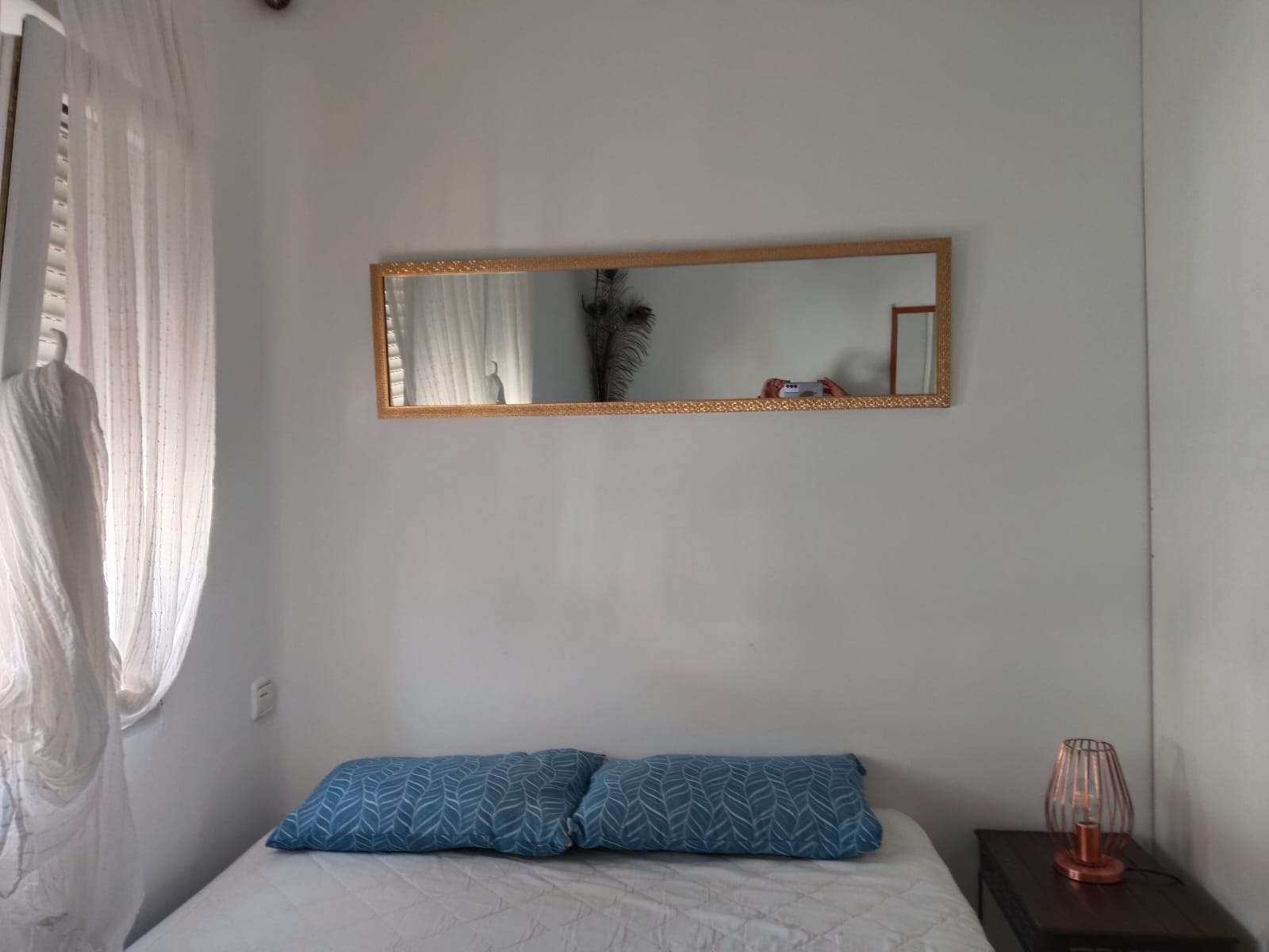 Bedroom of Apartment to share in  Madrid Capital  with Air Conditioner, Heating and Terrace
