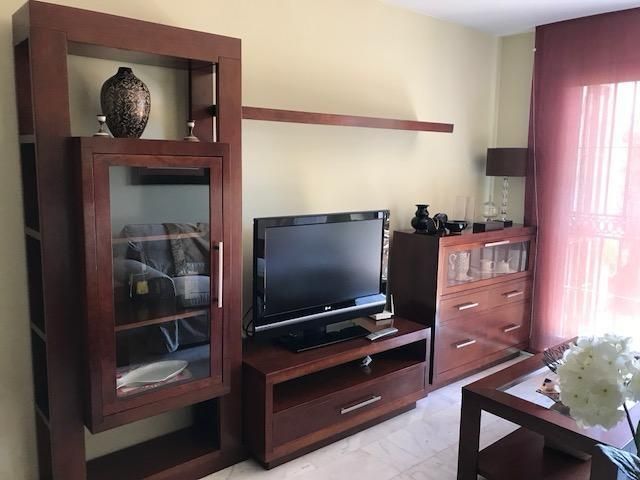 Sala de estar de Piso en venta en Torremolinos con Aire acondicionado, Jardín privado y Terraza