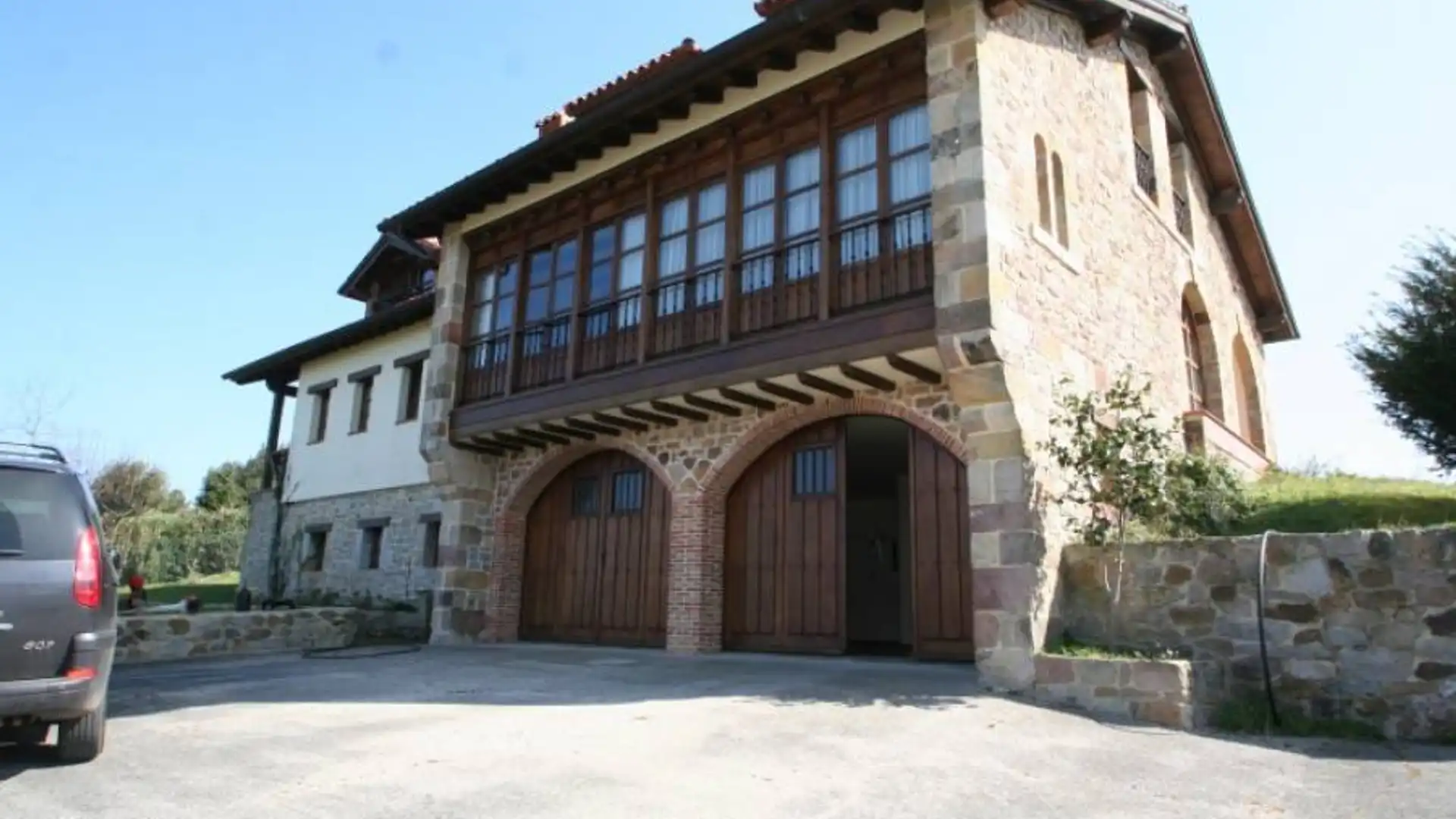 Vista exterior de Finca rústica en venta en Alfoz de Lloredo con Jardín privado, Trastero y Balcón