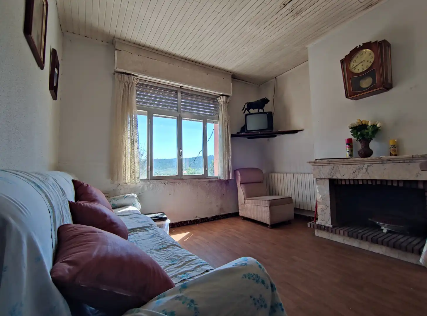 Sala de estar de Casa o chalet en venta en Riós con Aire acondicionado, Calefacción y Amueblado