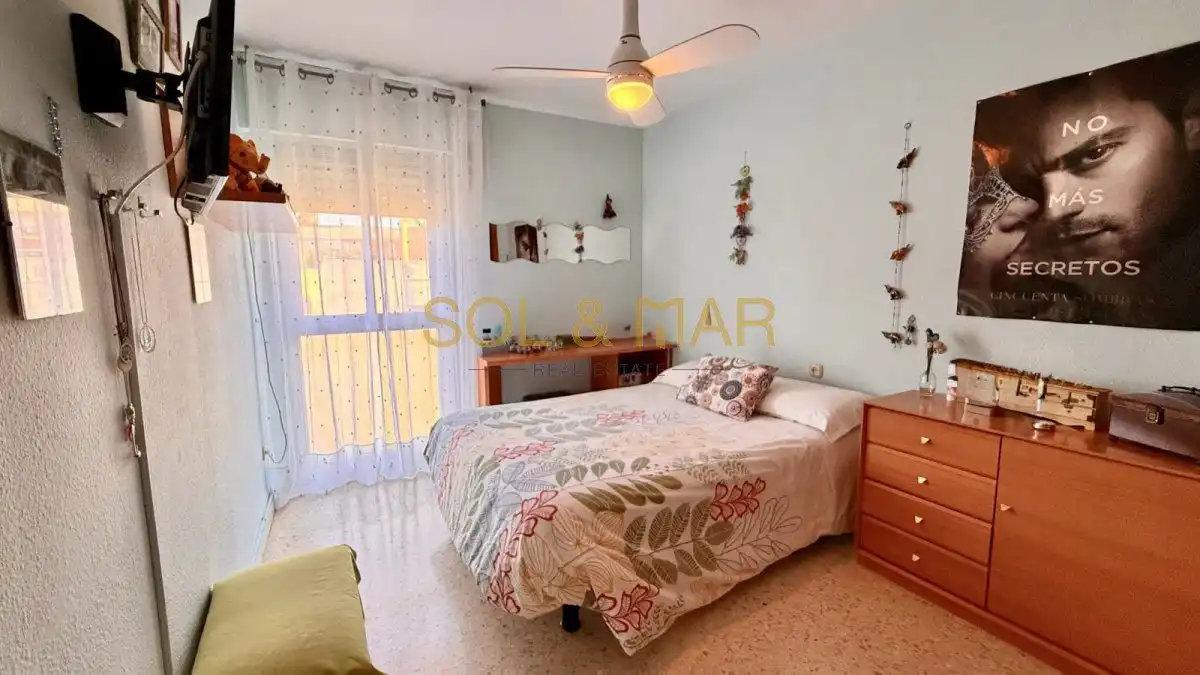 Schlafzimmer von Wohnung zum Verkauf in Benalmádena mit Klimaanlage, Heizung und Terrasse