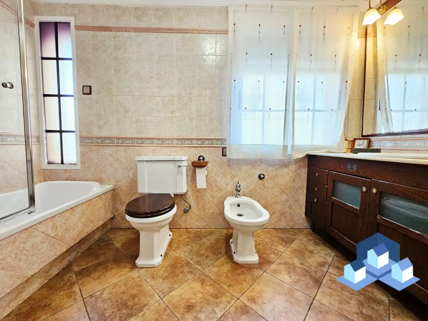 Baño de Casa o chalet en venta en Lorca con Aire acondicionado, Calefacción y Jardín privado