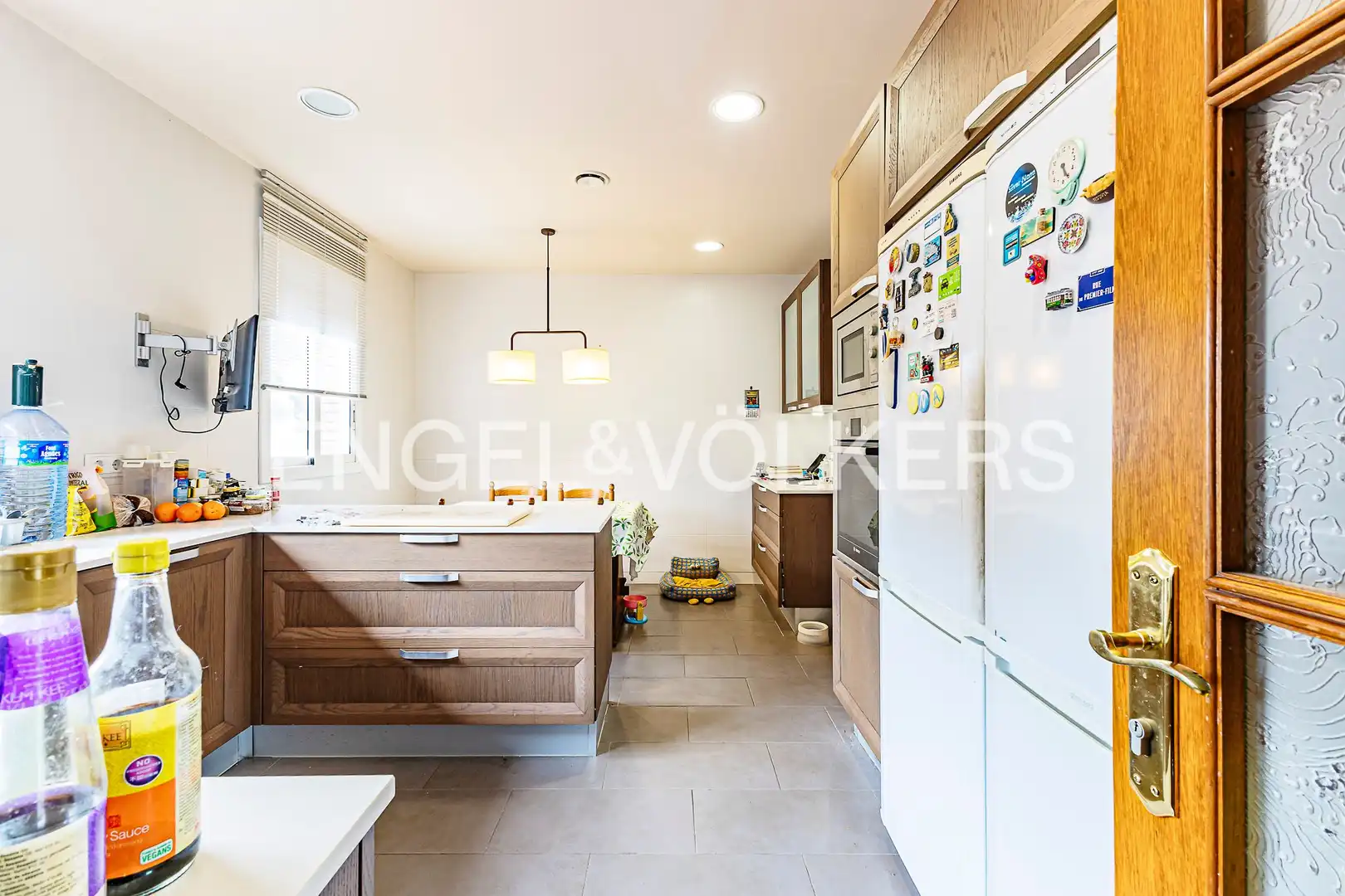 Cuina de Casa o xalet en venda en Sant Just Desvern amb Calefacció i Jardí privat