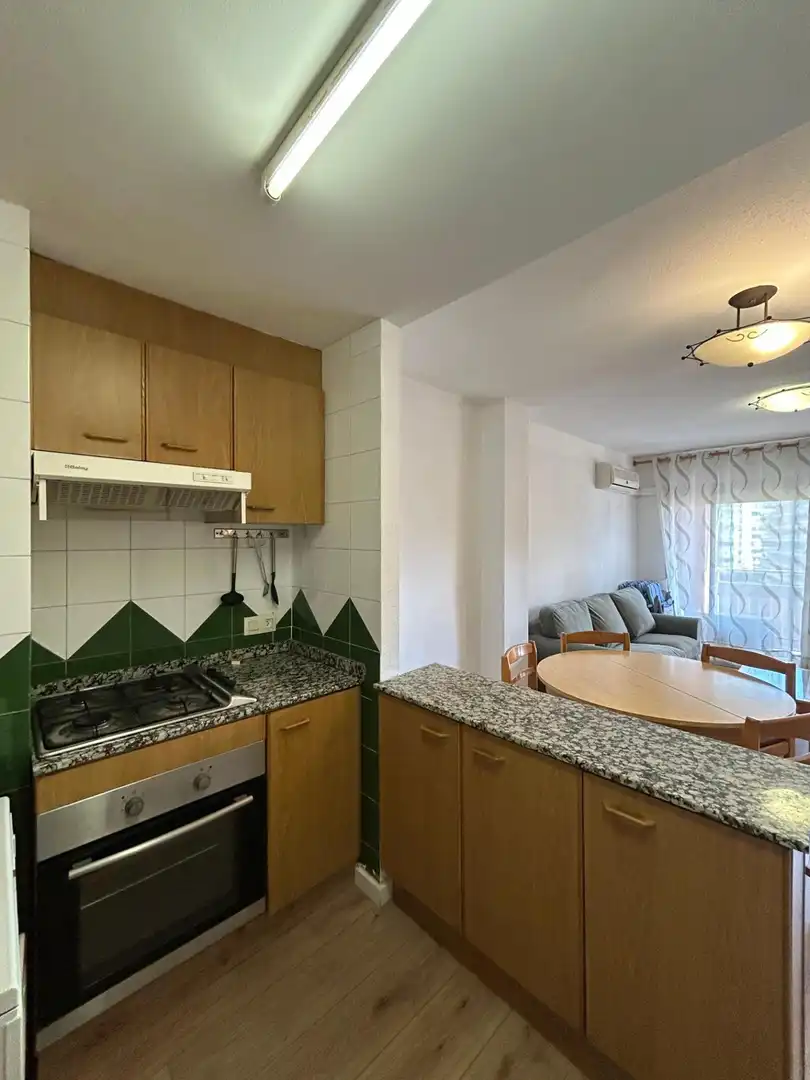 Küche von Wohnung zur Miete in La Pobla de Farnals mit Möbliert, Balkon und Gemeinschaftspool