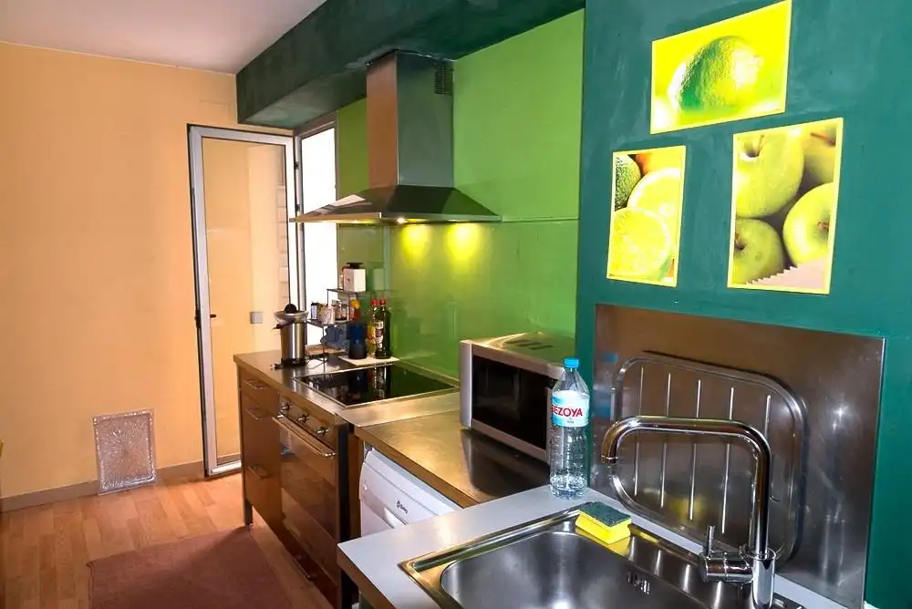 Cuina de Dúplex en venda en Barcelona amb Aire condicionat, Parquet i Terrassa