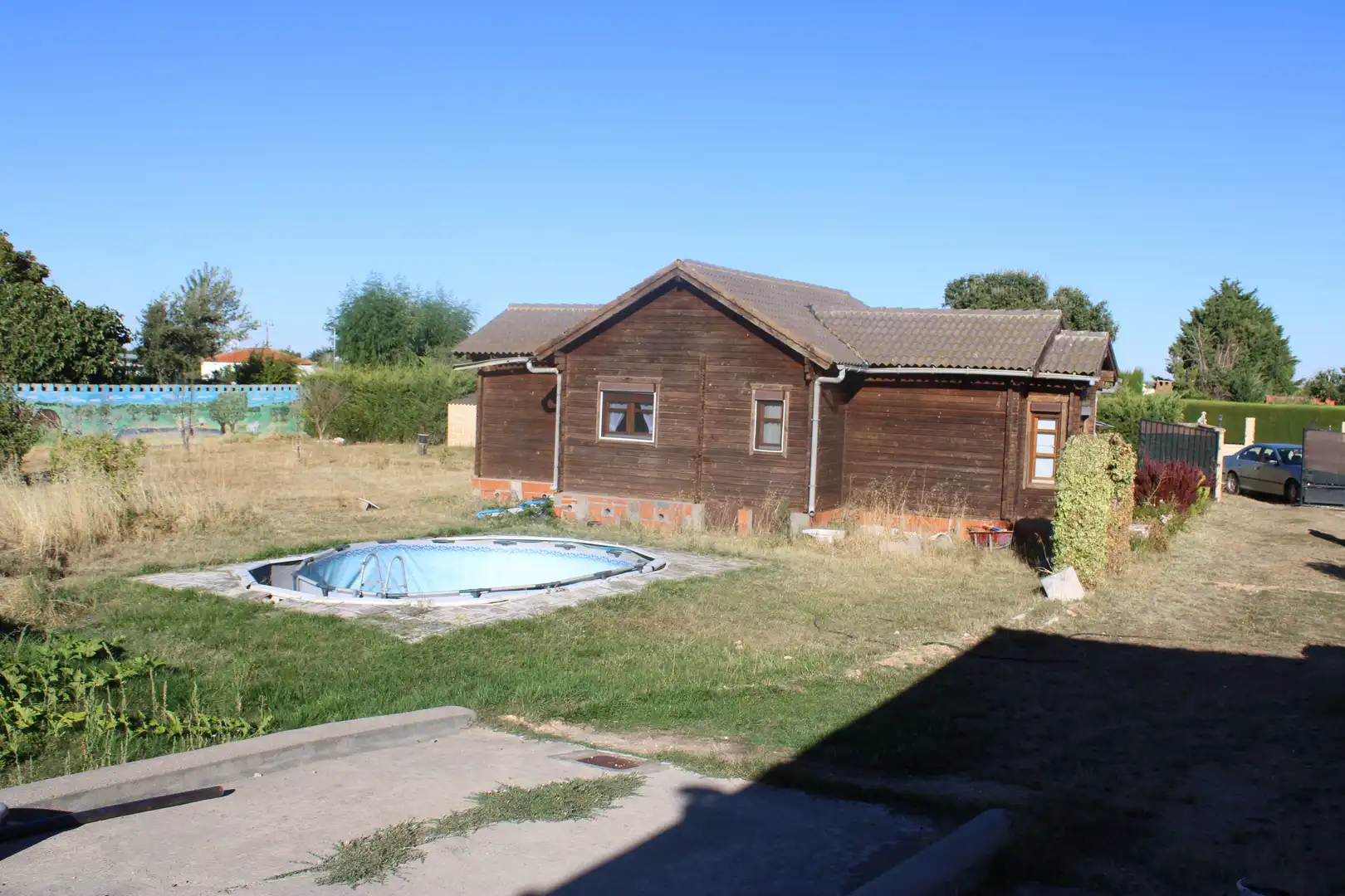 Piscina de Finca rústica en venta en Pitiegua con Aire acondicionado, Jardín privado y Amueblado