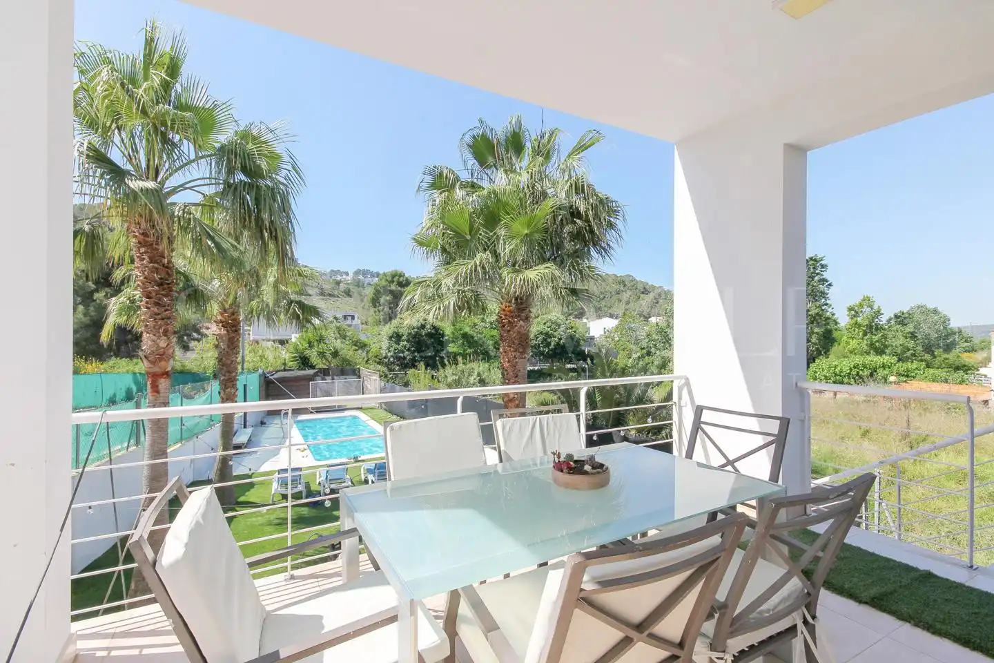 Terrace of Houses for sale in Sant Pere de Ribes  with Air Conditioner, Private garden and Storage room