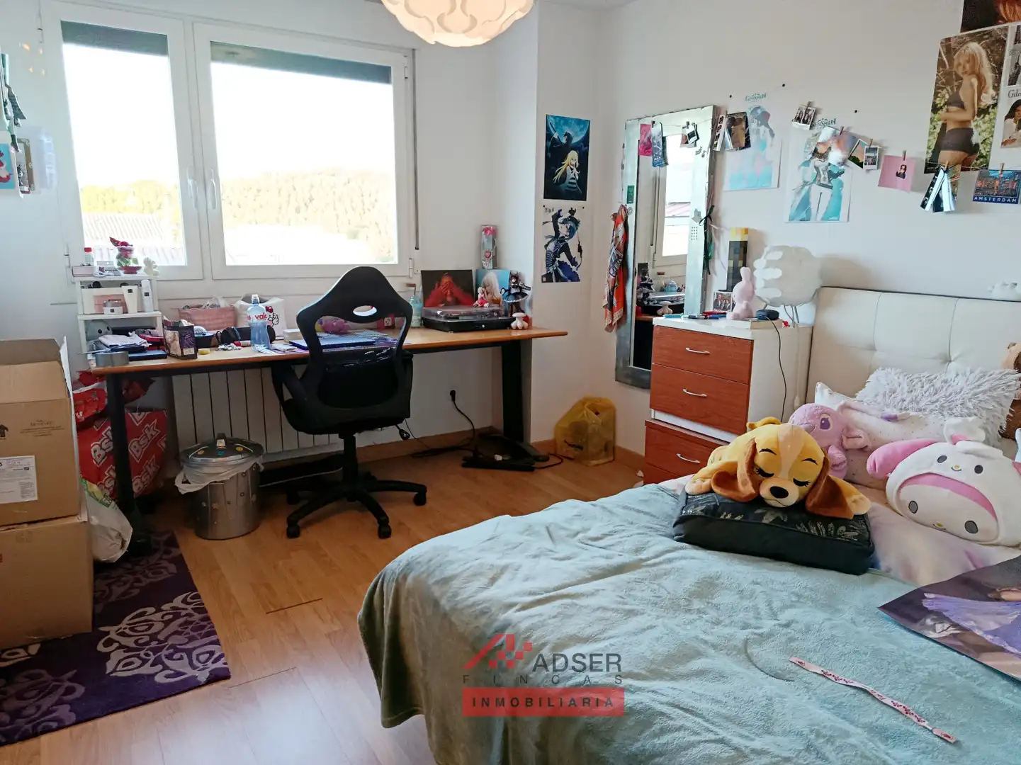 Bedroom of Detached homes for sale in Entrena  with Heating, Parquet flooring and Terrace