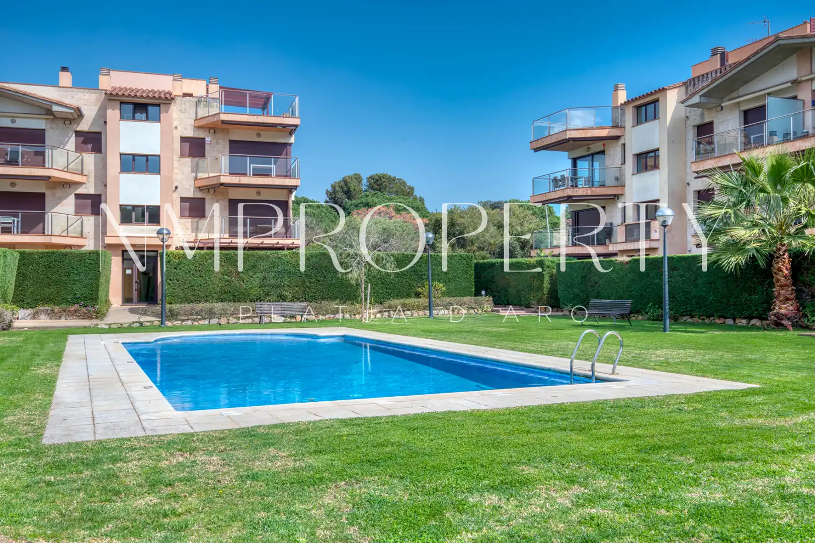 Piscina de Àtic en venda en Castell d'Aro, Platja d'Aro i s'Agaró amb Calefacció, Terrassa i Forn